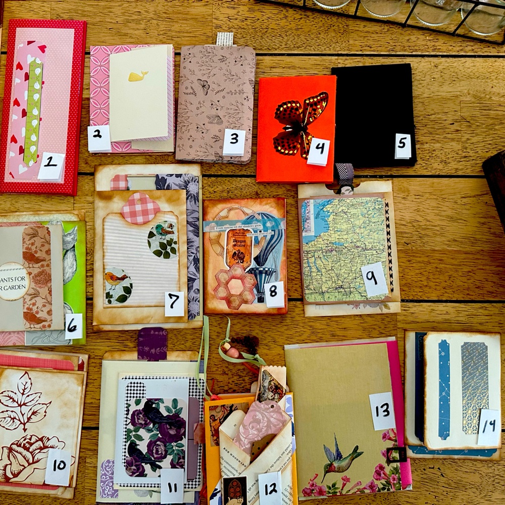 A variety of “Art  journals” for your needs